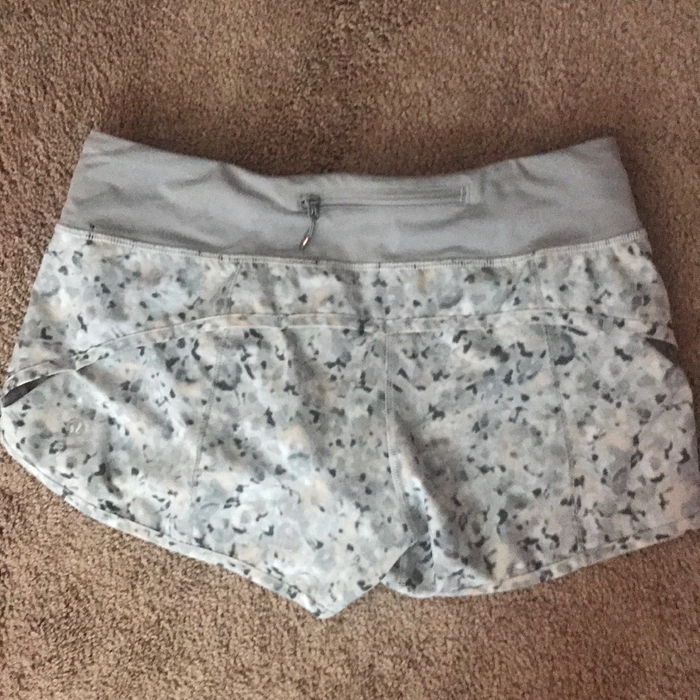 Lululemon speed shorts 6